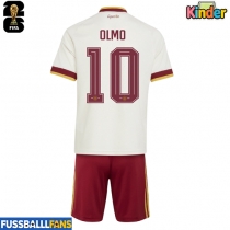 Spanien Dani Olmo #10 Auswärts Trikotsatz Kinder WM 2026 Kurzarm (+ Kurze Hosen)